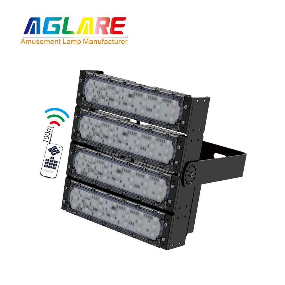 200W RGB彩色投光灯,变色户外射灯带？仄